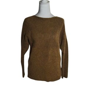 Sears Women's Tan Crew Neck Sweater